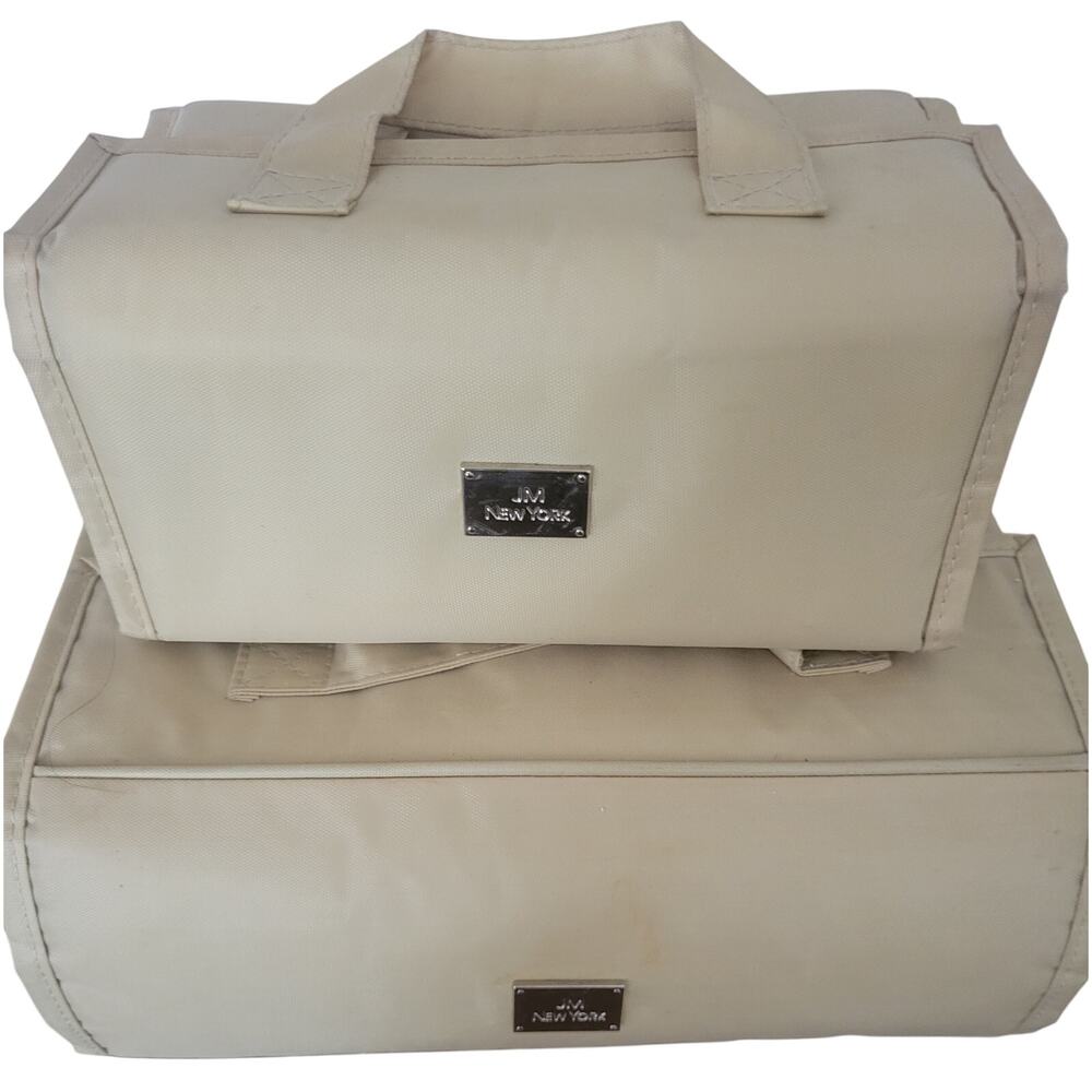 Joy Mangano JM New York Better Beauty Detachable Roll Up Organizer Set of 2